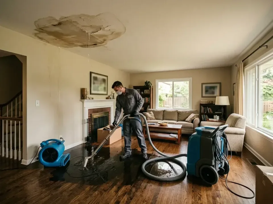 attic-pipe-burst-ceiling-drip-008 — frequently asked questions, Water Damage Restoration & Carpet Care in Albertville, AL